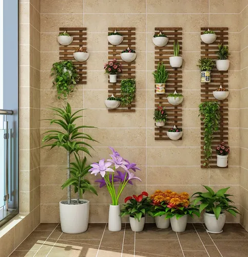 decorar las paredes con plantas 2