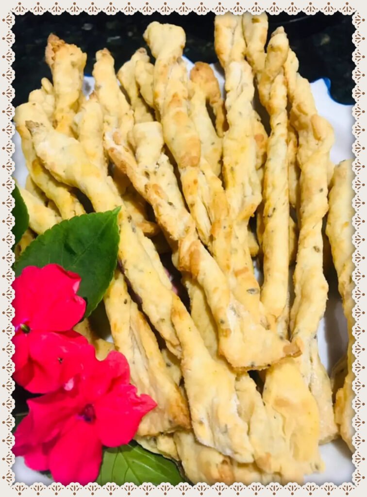 Grisines de Queso y Finas Hierbas