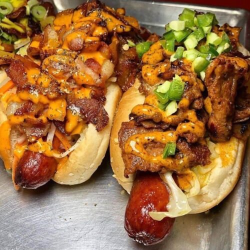2. Hot-Dogs tres carnes